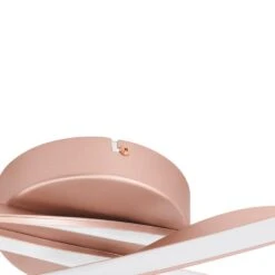 EGLO Palozza Plafondlamp - LED - 70,5 Cm - Rozegoud/Wit -Eglo 1000076739 0101