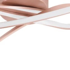 EGLO Palozza Plafondlamp - LED - 70,5 Cm - Rozegoud/Wit -Eglo 1000076739 0102