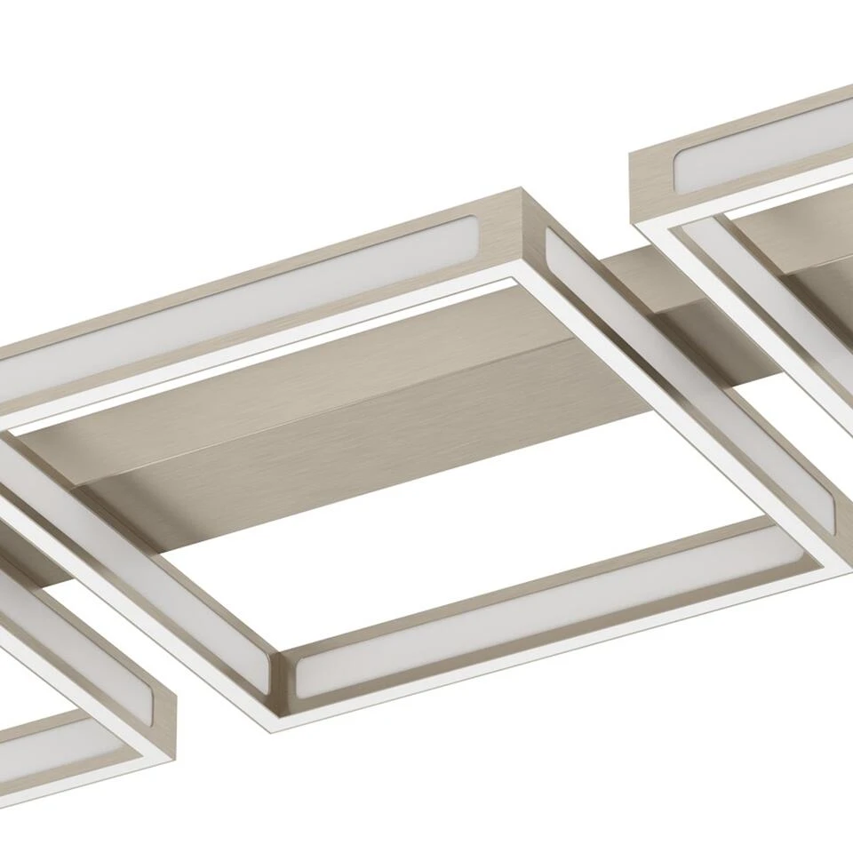 EGLO Altaflor Plafondlamp - LED - 100 Cm - Grijs/Wit 2 EGLO Altaflor Plafondlamp - LED - 100 Cm - Grijs/Wit - Afbeelding 2