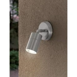 EGLO Stockholm 1 - Buitenverlichting - Wandlamp - 1 Lichts - LED - RVS -Eglo 1000076806 0104