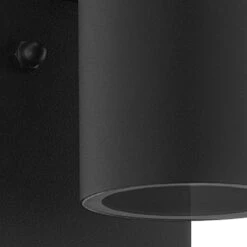 EGLO Riga 5 Wandlamp Buiten - Sensor - GU10 - 16,5 cm - Sensor - Zwart -Eglo 1000076827 0102