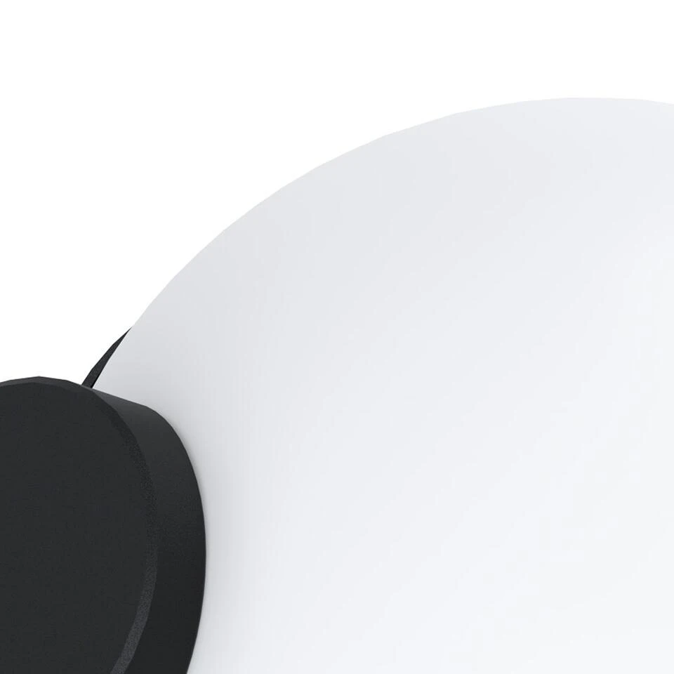 EGLO Rubio Wandlamp Buiten - Sensor - E27 - 17 cm - Sensor - Zwart/Wit 3 EGLO Rubio Wandlamp Buiten - Sensor - E27 - 17 cm - Sensor - Zwart/Wit - Afbeelding 3