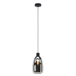EGLO Chelvey Hanglamp - E27 - 170 Cm - Zwart