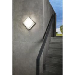 EGLO Infesto 1 - Buitenverlichting - LED - Wand/Plafondlamp -RVS- Wit 7 EGLO Infesto 1 - Buitenverlichting - LED - Wand/Plafondlamp -RVS- Wit -Eglo 1000077679 0104