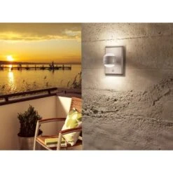 EGLO Sesimba 1 - Buitenverlichting - IP44 - Wandlamp - Zilver  -Eglo 1000077686 0104