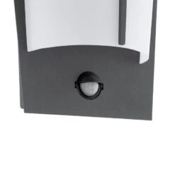 EGLO Breganzo 1 - Buitenverlichting -IP44- Wandlamp - Antraciet - Wit -Eglo 1000077698 0102