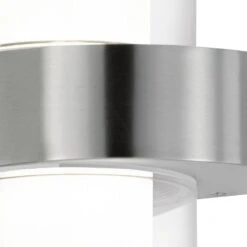 EGLO Topline Beverly 1 - Buitenverlichting - Wandlamp - RVS - Wit -Eglo 1000077699 0102