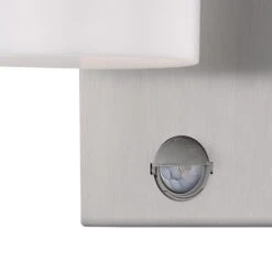 EGLO Atollari - Buitenverlichting - IP44 - Wandlamp - RVS - Wit -Eglo 1000077700 0102