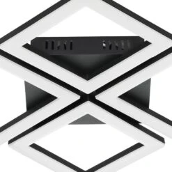 EGLO connect.z Paranday-Z Smart Plafondlamp - 47 cm - Zwart/Wit -Eglo 1000084168 0102