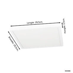 EGLO connect.z Rovito-Z Smart Plafondlamp - 29,5 cm - Wit - RGB -Eglo 1000084176 0103