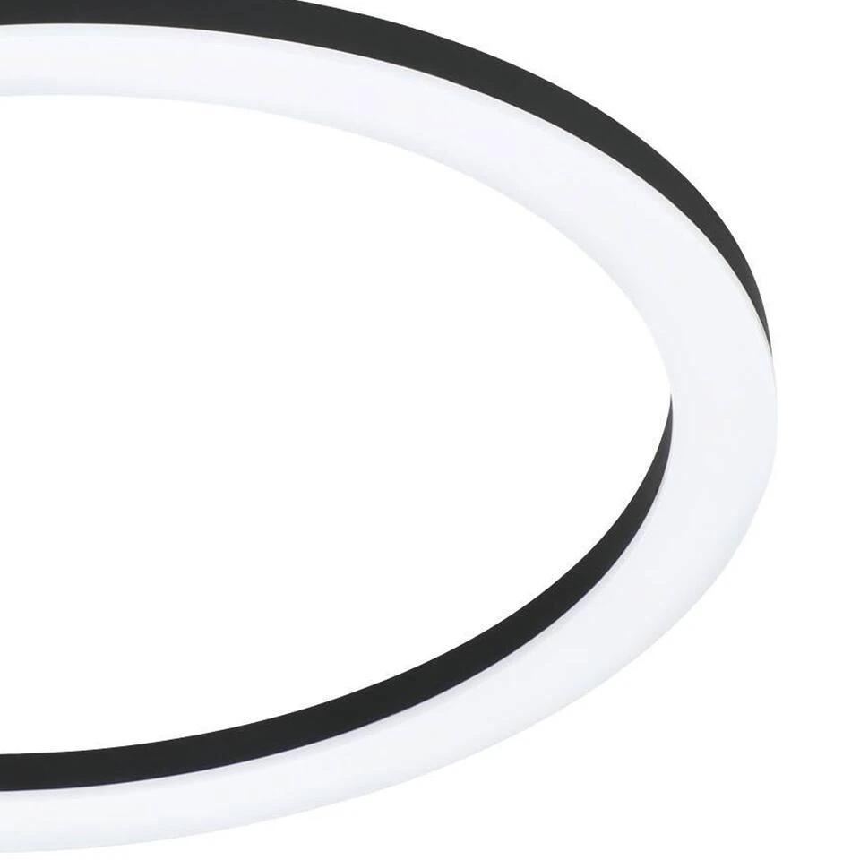 EGLO connect.z Parrapos-Z Smart Plafondlamp - 44,5 cm - Zwart/Wit 2 EGLO connect.z Parrapos-Z Smart Plafondlamp - 44,5 cm - Zwart/Wit - Afbeelding 2