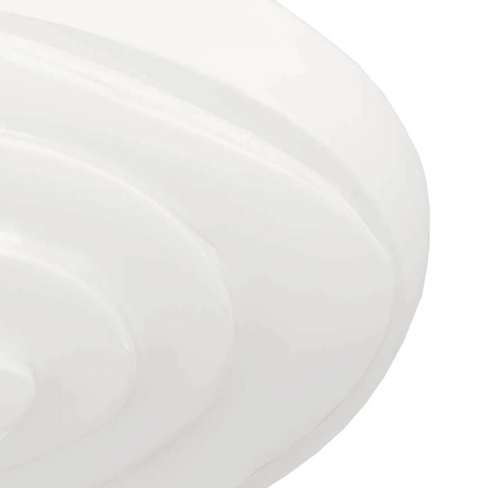 EGLO Battistona Plafondlamp - LED - Ø 48 Cm - Wit - Dimbaar 2 EGLO Battistona Plafondlamp - LED - Ø 48 Cm - Wit - Dimbaar - Afbeelding 2