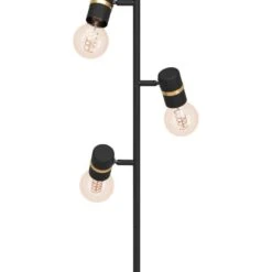 EGLO Lurone Vloerlamp - E27 - 160 Cm - Zwart/Koper 6 EGLO Lurone Vloerlamp - E27 - 160 Cm - Zwart/Koper -Eglo 1000085390 0102