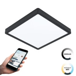 EGLO connect.z Argolis-Z Smart Opbouwlamp Buiten - 28,5 cm - Zwart -Eglo 1000085402 0102