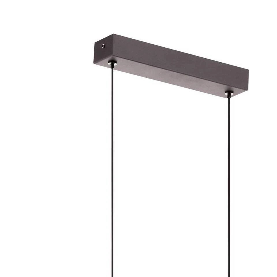 EGLO Lisciana Hanglamp - LED - 87,5 Cm - Grijs/Bruin/Wit - Dimbaar 2 EGLO Lisciana Hanglamp - LED - 87,5 Cm - Grijs/Bruin/Wit - Dimbaar - Afbeelding 2