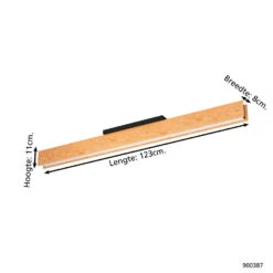 EGLO Connect.z Anchorena-Z Plafondlamp - 123cm - Bruin/Zwart/Wit - RGB 7 EGLO Connect.z Anchorena-Z Plafondlamp - 123cm - Bruin/Zwart/Wit - RGB -Eglo 1000092646 0103