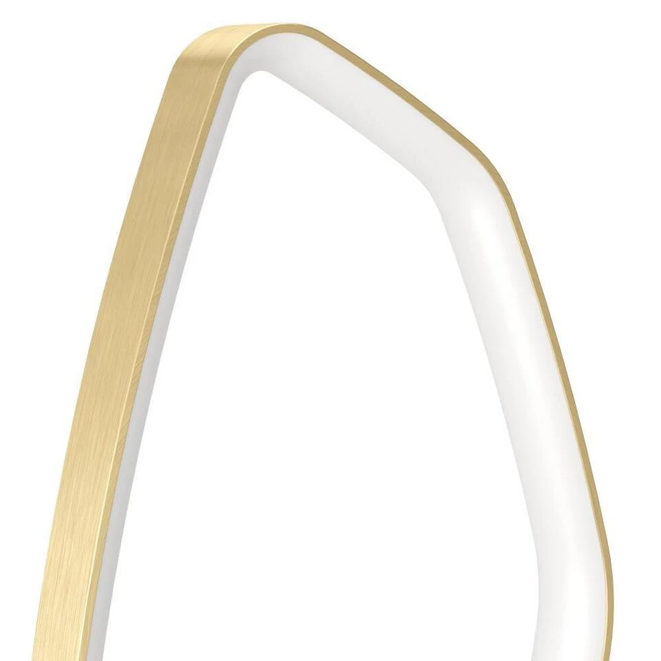 EGLO Vallerosa Tafellamp - LED - 42,5 Cm - Goud/Wit - Staal 2 EGLO Vallerosa Tafellamp - LED - 42,5 Cm - Goud/Wit - Staal - Afbeelding 2