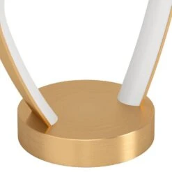 EGLO Vallerosa Tafellamp - LED - 42,5 Cm - Goud/Wit - Staal 6 EGLO Vallerosa Tafellamp - LED - 42,5 Cm - Goud/Wit - Staal -Eglo 1000095030 0102