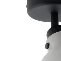 EGLO Matlock Spot - E27 - 24,5 Cm - Grijs/Zwart - Staal -Eglo 1000095940 0102