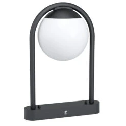 EGLO Prata Vecchia Sokkellamp - E27 - Ø 18 Cm - Zwart