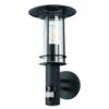 EGLOLisio 1Wandlamp - E27 - Sensor-RVS - Zwart