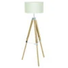 EGLO Lantada Vloerlamp - E27 - 143 Cm - Natuur/Beige