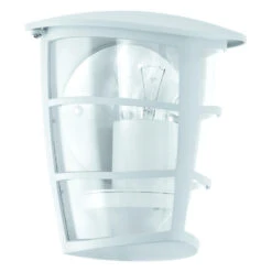 EGLO Aloria Wandlamp - E27 - Aluminium/Kunststof - Wit