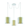 EGLO Arnhem Hanglamp - E27 - Papier/Staal - Wit/Bruin