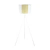 EGLO Arnhem Staande Lamp - E27 - Papier/Staal - Wit/Bruin