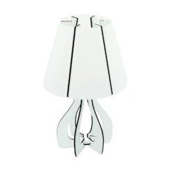 EGLO Cossano Tafellamp - E14 - Kunststof/Hout - Wit