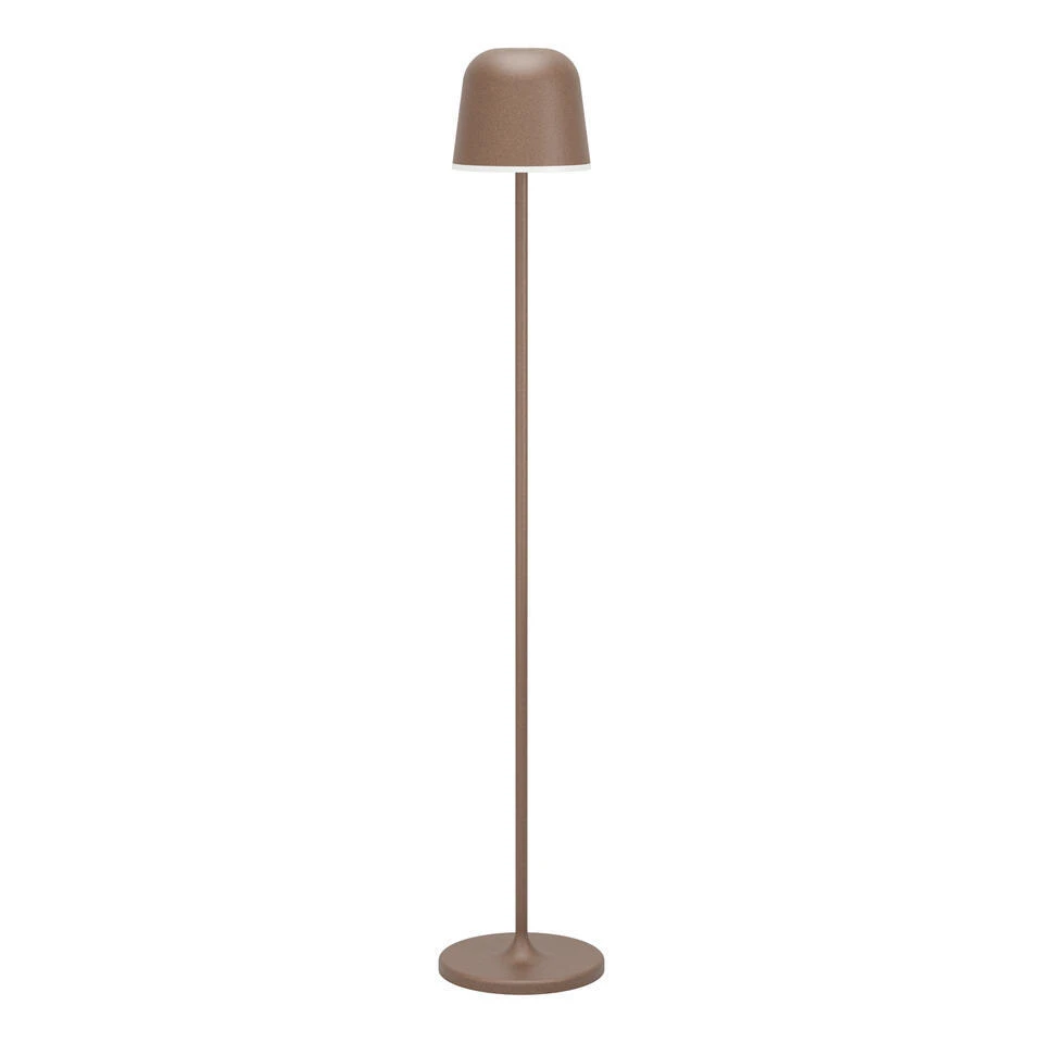 EGLO Mannera-L Staande Lamp - USB-C - H 140 Cm - Roestbruin 1 EGLO Mannera-L Staande Lamp - USB-C - H 140 Cm - Roestbruin