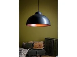 EGLO Hanglamp VINTAGE/TRURO - Zwart/Koper Zwart -Eglo 1324 deba meubelen verlichting eglo vintage truro 2