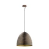 EGLO Hanglamp SAFI - Bruin Goud Bruin