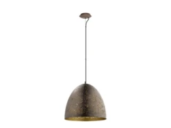EGLO Hanglamp SAFI - Bruin Goud Bruin