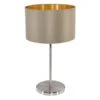 EGLO Tafellamp MASERLO - Taupe/Goud Taupe