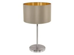 EGLO Tafellamp MASERLO - Taupe/Goud Taupe
