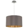 EGLO Hanglamp MASERLO - Cappucino/Goud Bruin
