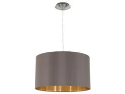 EGLO Hanglamp MASERLO - Cappucino/Goud Bruin