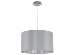 EGLO Hanglamp MASERLO - Grijs/Zilver Grijs