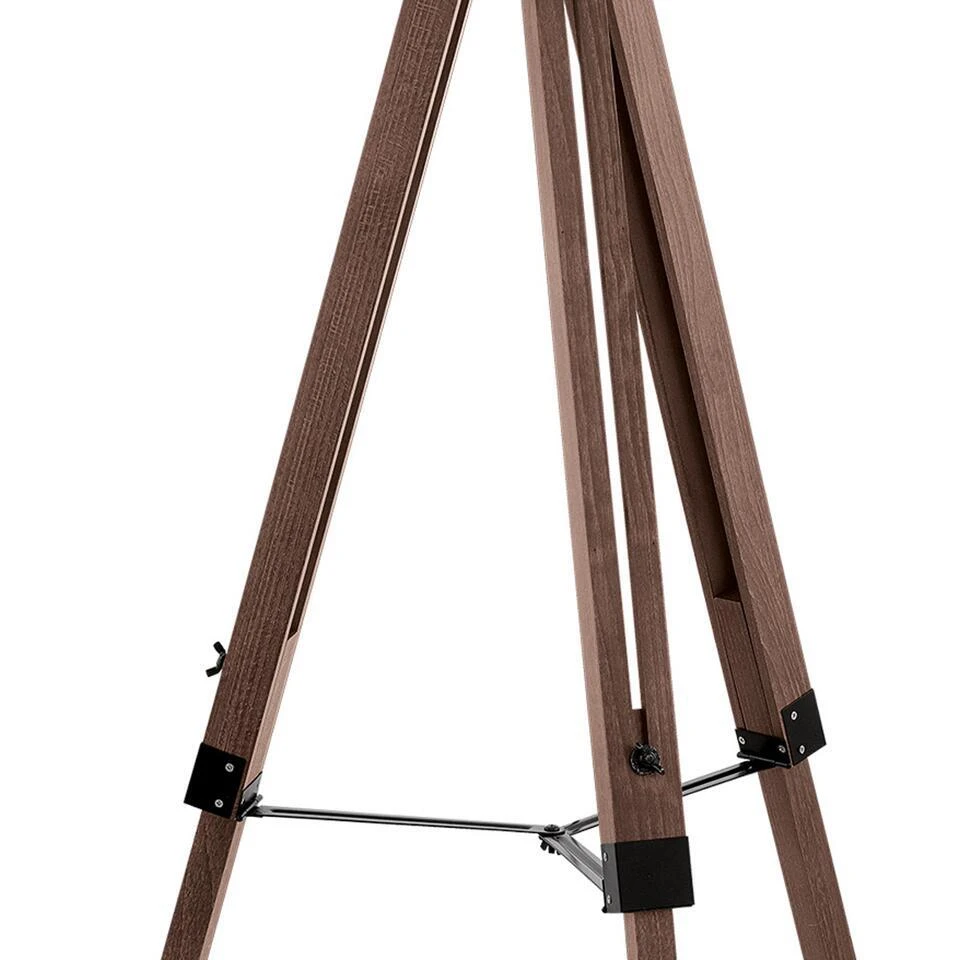 EGLO Lantada Vloerlamp - E27 - 143 Cm - Noten/Taupe 4 EGLO Lantada Vloerlamp - E27 - 143 Cm - Noten/Taupe - Afbeelding 4