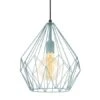 EGLO Hanglamp VINTAGE/CARLTON - Mint Blauw