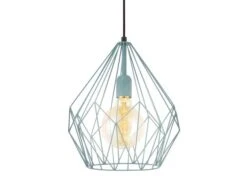 EGLO Hanglamp VINTAGE/CARLTON - Mint Blauw