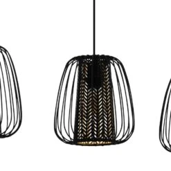 EGLOCurasaoHanglamp-E27-99,5cm-Zwart/Goud 8 EGLOCurasaoHanglamp-E27-99,5cm-Zwart/Goud -Eglo 3e26c56a7da947f881009ffc27e6ad6e