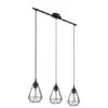 EGLO Hanglamp TARBES - Zwart Zwart