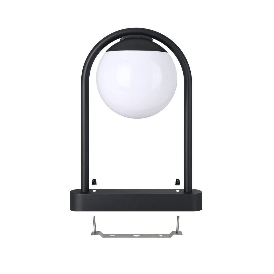 EGLO Prata Vecchia Sokkellamp - E27 - Ø 18 Cm - Zwart 3 EGLO Prata Vecchia Sokkellamp - E27 - Ø 18 Cm - Zwart - Afbeelding 3