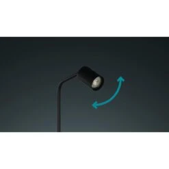 EGLO Rigomagno Vloerlamp - GU10 - H 151 Cm - Staal - Zwart -Eglo 5a7141256133495f8f2ea6152dc8334b