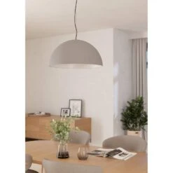 EGLO Gaetano 1 Hanglamp - E27 - Ø 53,5 Cm - Grijs/Wit -Eglo 61c06daef9fd4f4ca928a75525f9056c
