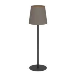 EGLO Fiorana Tafellamp - E14 - 53 Cm - Zwart/Cappucino/Goud -Eglo 65a0c64069264270b005b01de33ae107