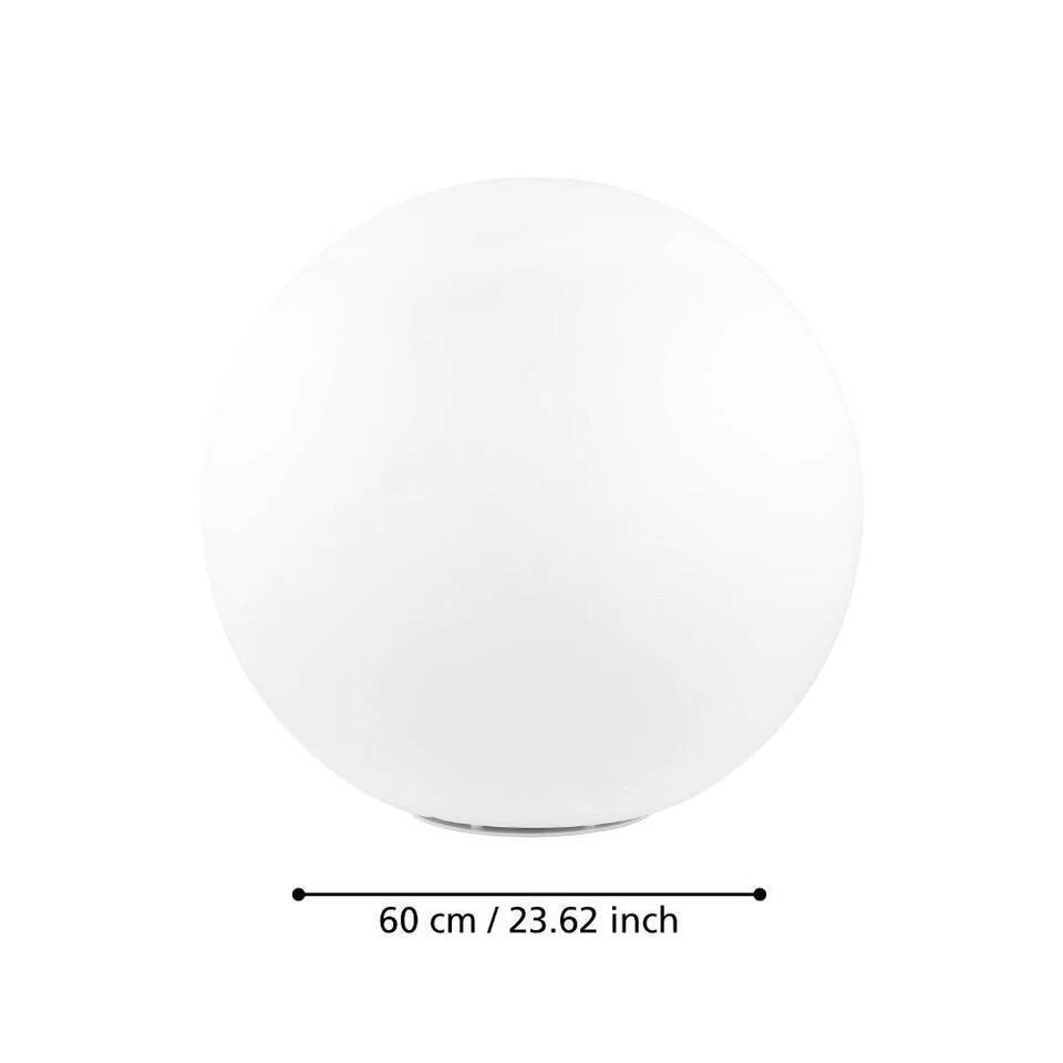 EGLO Monterolo Staande Lamp - E27 - 60 Cm - Wit 3 EGLO Monterolo Staande Lamp - E27 - 60 Cm - Wit - Afbeelding 3