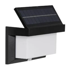 EGLO Utrera Wandlamp - Solar - Zonne-Energie - Zwart - 20 Cm -Eglo 70f227621eae4c509b98a0a5f6d84273